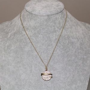 Circle Gem Necklace